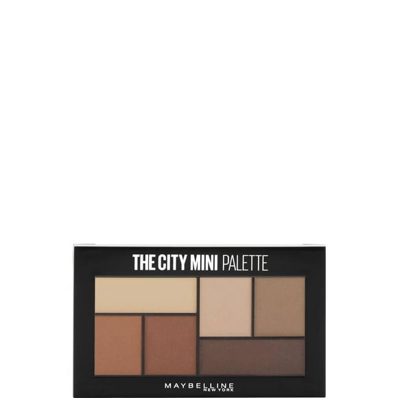 Maybelline New York The City Mini Eye Shadow Palette, Brooklyn Nudes, 7.4 G
