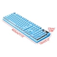 thumbnail image 5 of Gaming Keyboard Mechanical Gaming Keyboard Usb Wired Floating Keyboard,Ergonomic Water Mechanical Feeling Keyboard,-Slim Led Backlit Keyboard for Desktop,Compute Rgb Gaming Keyboard, 5 of 5