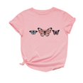 thumbnail image 2 of Babysbule T-Shirts pour Femmes en Liquidation Mode Décontractée Ample à Imprimé à Col Rond, 2 of 3