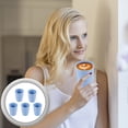 thumbnail image 1 of Dvkptbk Plastic Cups Reusable, Cup Set of 5 Multicolor Straw Cups for Kitchen, Office, Travel, Drinking Cups & Stackable Drinking Glasses, Plastic Tumblers Cups for Kitchen Home Essentials, 1 of 8