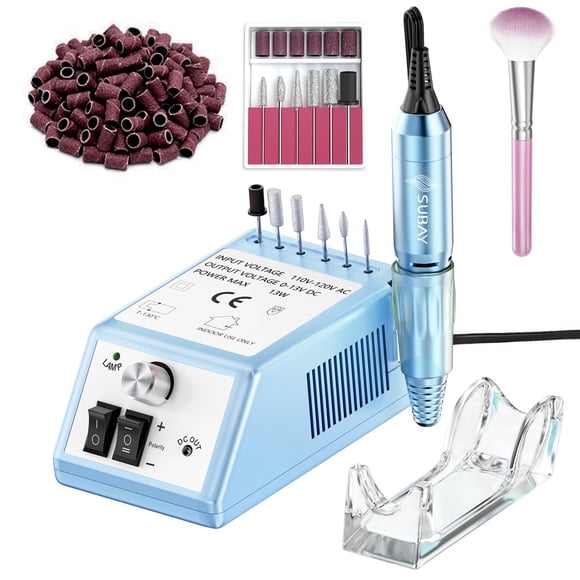 Subay Perceuse à Ongles Professionnelle Lime Électrique 20000RPM pour Ongles Acryliques, Vernis à Ongles Gel, Outils de Manucure Pédicure pour Salon Maison