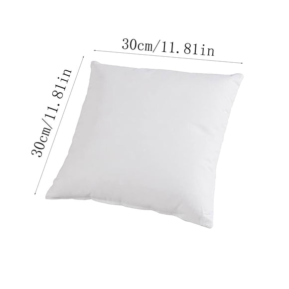 Cotton Throw Pillow Inserts 12x12,Pillow Inserts,Down Alternative Pillow Inserts for Decorative Pillow Covers,Throw Pillows for Couch,Bed,Pillows for Living Room,Decorative Pillows for Bed