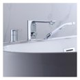 thumbnail image 4 of akuaplus® Roman Bathtub Faucet ELENA with Hand Shower in solid brass 3 pieces, 4 of 6