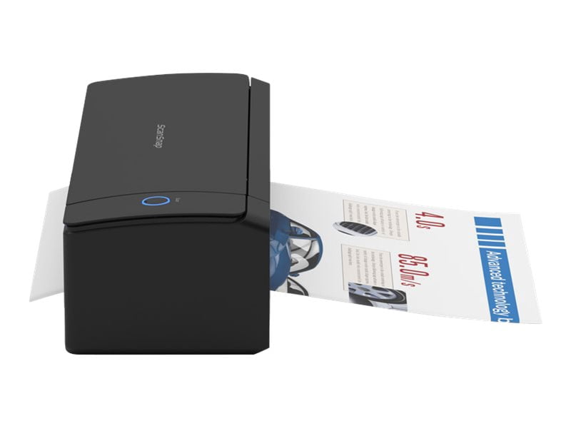 Ricoh ScanSnap iX1300 Document couleur double face sans fil ou USB compact, scanner photo et reçu avec alimentateur automatique de documents et alimentateur manuel pour Mac ou PC, noir