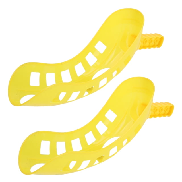 Scoop Toss Game, Portable Skeleton Sensory Training Scoop Ball Set For Beach Yellow,Green
