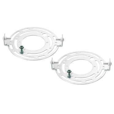 Unique Bargains 115mm (4.53') Universal Light Fixture Mounting Bracket Kit, 2set Light Crossbar Plate for Close To Ceiling Light