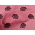 thumbnail image 4 of oneOone Cotton Cambric Fabric Elephant Block Fabric Prints By Yard 56 Inch Wide, 4 of 4