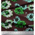 thumbnail image 2 of Soimoi Cotton Duck Fabric Flower Artistic Decor Fabric Printed Yard 42 Inch Wide, 2 of 3