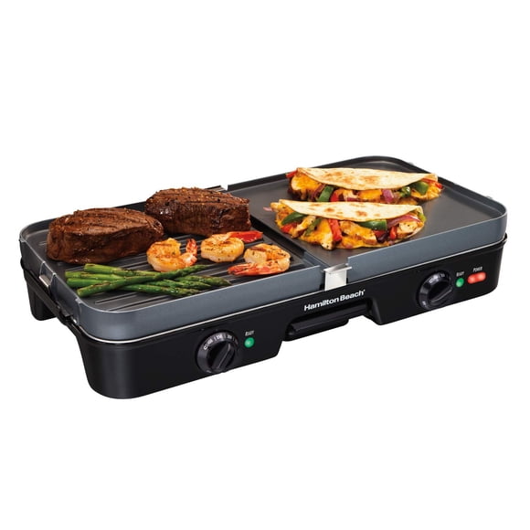 Electric Indoor Grill + Griddle Hamilton Beach 38546