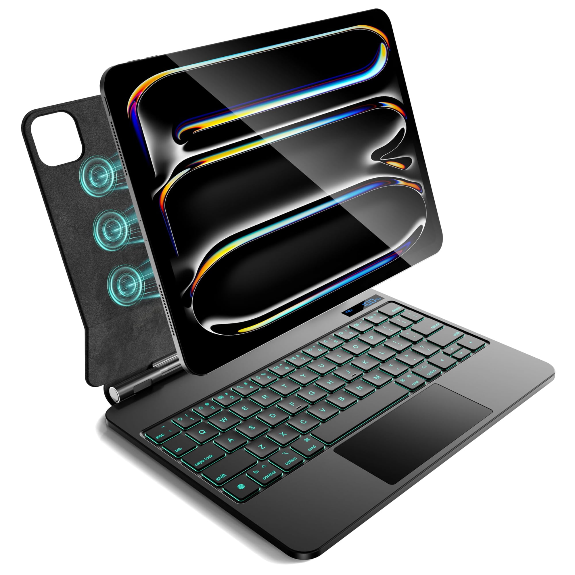 CSZZACME for iPad Pro 11 inch case with Keyboard M4 2024,Magic