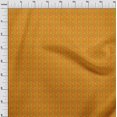 thumbnail image 3 of oneOone Cotton Flex Fabric Leaves & Floral Block Printed Fabric 1 Yard 40 Inch Wide, 3 of 4