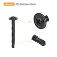 thumbnail image 4 of Unique Bargains Phillips Head Self Tapping Screws, 100pcs #8x1-1/2' Sheet Metal Screw, 4 of 4