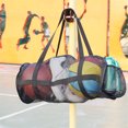 thumbnail image 4 of Drawstring Sports Ball Bag Football Mesh Bag Basketball Backpack Football Soccer Volleyball Ball Storage Bags Swimming Gear Bag 2PCS, 4 of 6