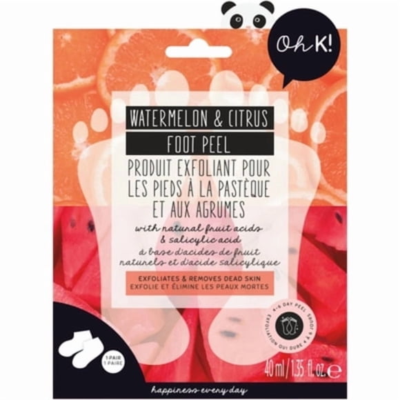 Oh K! Pelure de Pied Rose aux Agrumes et à la Melon D\'eau