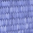 thumbnail image 1 of Ahgly Company Tapis d'Intérieur Lavable à la Machine, Carré, Transitionnel, Bleu Denim, Tapis de Zone, 4 Pieds Carré, 1 of 7