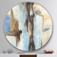 thumbnail image 3 of Designart 'River Run I' Art Mural Géométrique en Métal, 3 of 3
