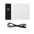 thumbnail image 2 of moobody Super Mini LED Light Pad Ultra-thin Light Box USB Powered Dimmable Brightness Artcraft Tracer for Children Students Adults Drawing Tracing Practise Calligraphy Flipbook Flip Books Animation, 2 of 7
