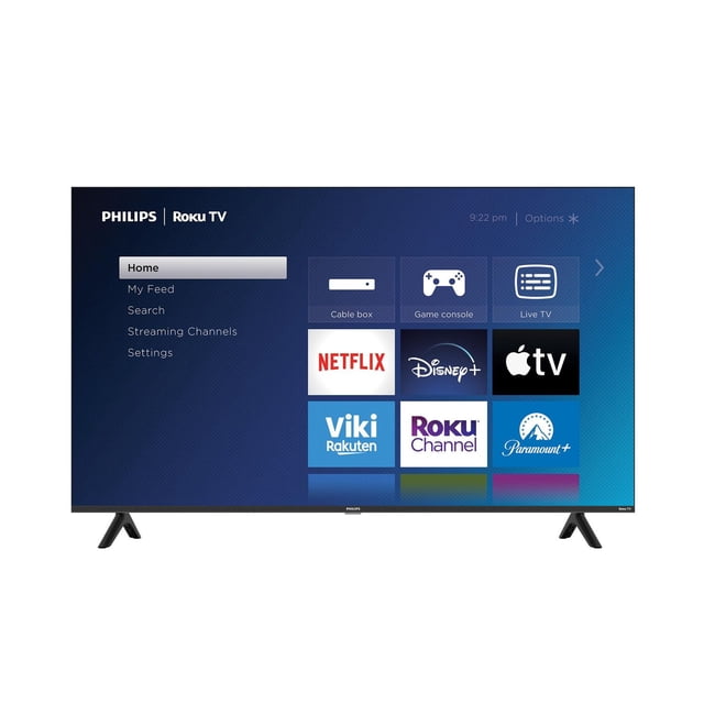 Philips 50" 4K UHD LED Roku Smart TV (50PUL6673/F6) - Open Box