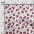 thumbnail image 2 of oneOone Rayon Magenta Fabric Tropical Palm Tree Sewing Material Print Fabric By The Yard 56 Inch Wide, 2 of 5