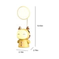 thumbnail image 3 of Lampe de Table Rechargeable pour Enfants, Lampe de Bureau, Lumière de Lecture DEL à Intensité Réglable et Réglable, Veilleuse Portable, Lampe d'Étude Protectrice pour les Yeux, Construction en Plastique Antichute, 4 Modes d'Éclairage, Col de Cygne Flexible, Cadeaux de Fête, 3 of 7