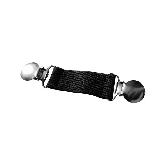 clips de Robe pour Femmes, clips de Cardigan Ajustables, Élastiques, Noirs