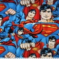 thumbnail image 1 of FABRIC CREATIONS Multi Superman Fleece Fabric By the Metre, 1 of 2