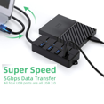 thumbnail image 3 of Usb 3.0 Hub Splitter 4 Ports With Led Indicators, 3 of 8
