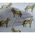 thumbnail image 4 of oneOone Viscose Chiffon Fabric Horse Block Decor Fabric Printed BTY 42 Inch Wide, 4 of 4