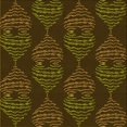 thumbnail image 1 of Ahgly Company Machine Washable Indoor Square Transitional Dark Yellow Green Area Rugs, 8' Square, 1 of 7