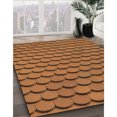 thumbnail image 3 of Ahgly Company Machine Washable Indoor Square Transitional Saddle Brown Area Rugs, 7' Square, 3 of 7