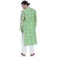thumbnail image 4 of Atasi Kurta Traditionnel à Manches Longues pour Hommes Col Mandarin Tenue de Fête, 4 of 7