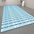 thumbnail image 4 of Dvkptbk Bath Mat Bathroom Rugs Non Slip Absorbent Stain Resistant Quick Dry Washable Bathroom Rug Bath Mats for Bathroom Floor Tub Sink Shower Mat Easy Care Blue 16"x27", 4 of 6