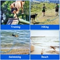 thumbnail image 4 of CNKOO 2 Pieces Of Dog Leash Portable Dog Poo Bag  15ft/20ft/30ft Outdoor Dog Leash  Outdoor Dog Training Leash  Tracking Leash Extended Dog Training Leash  Dog Free Play, 4 of 7