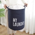 thumbnail image 4 of tumgatte Quilt Storage Bags Clothes Dirty Laundry Basket Large Capacity Drawstring Mouth Moistureproof Packing Bags Home Fabric Moving Bags Up to 60% off, 4 of 4