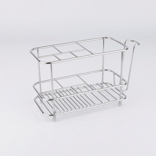 mmirethe Toothbrush Holder Hanging Shelf Lightweight Storage Hooks Anti-skidding Waterproof Toothpaste Stand for Garage Kitchen