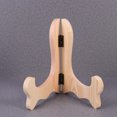 thumbnail image 4 of Miangastore Display Plate Stands Bamboo for Home Decoration 3Pcs 8.7X6.3X0.4In, 4 of 8