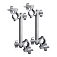 thumbnail image 1 of S SERENABLE Support de Parasol de Pêche en Alliage d'Aluminium pour l'Extérieur Pratique Robuste Support Quantité 2, 1 of 9