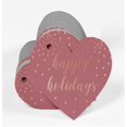 thumbnail image 3 of Inkdotpot Rose Gold Foil Paper Hang Tag Happy Holiday Favor Tag 100 Pieces, 3 of 6