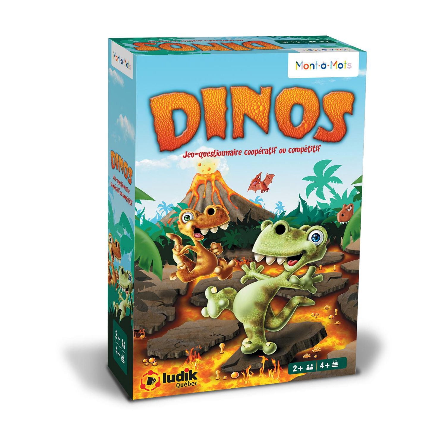 Game Mont-a-mots Dinos by Ludik Quebec