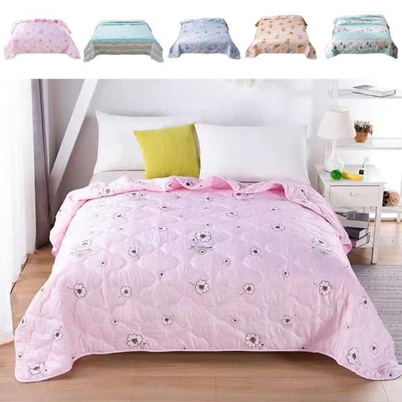 Breathable Thermal Blanket for All Seasons - Soft Twin Size Bed Blanket for Year-Round Comfort