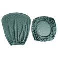 thumbnail image 3 of Rotating Chair Protector Office Chair Cover Protective Computer Desk Chair Cover green, 3 of 8