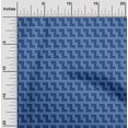 thumbnail image 1 of oneOone Cotton Poplin Fabric Greek Key Geometric Printed Craft Fabric BTY 56 Inches Wide, 1 of 4