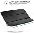 thumbnail image 3 of iPad Pro 9.7 Pouces 2016 Étui de Protection A1673 MLMP2LL/A MM172LL/A MLMN2LL/A MLMQ2LL/A A1674 A1675 MLMW2LL/A MLMX2LL/A MM192LL/A MLMV2LL/A MLN02LL/A MLMY2LL/A MLN12LL/A MLPW2LL/A MLPY2LL/A - Noir, 3 of 8