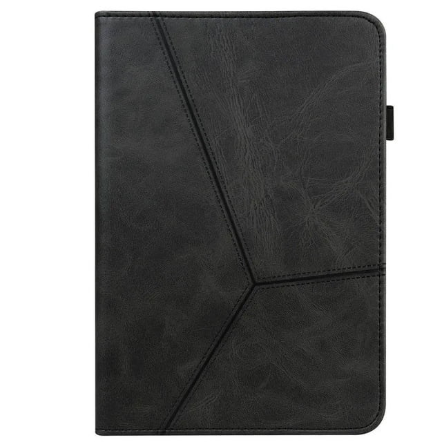 Case For Funda Samsung Galaxy Tab S9 FE Plus Case Luxury Leather Wallet Stand Tablet Coque For Galaxy Tab S9 Fe Tab S9 Plus Case black Tab S9 (11 inch)