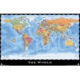 thumbnail image 4 of Map - World Wall Poster, 22.375" x 34", 4 of 4