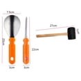 thumbnail image 4 of Halloween Pumpkin Carving Kit With Stainless Steel Tools And Molds For Diy Pumpkin Lantern Baking And Craft Set A A, 4 of 7