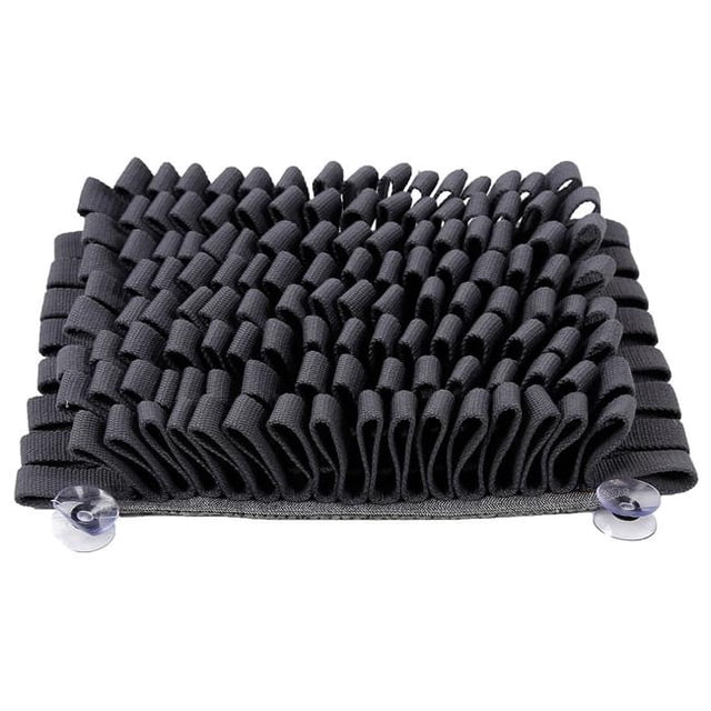 Pet Life DO2GY Sniffer Grip Interactive Anti-Skid Suction Pet Snuffle Mat, Grey - One Size