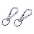thumbnail image 4 of serony 10pcs Swivel Clasps Lanyard Snap Hook Lobster Claw Clasp and Keychain Rings 14mm, 4 of 9