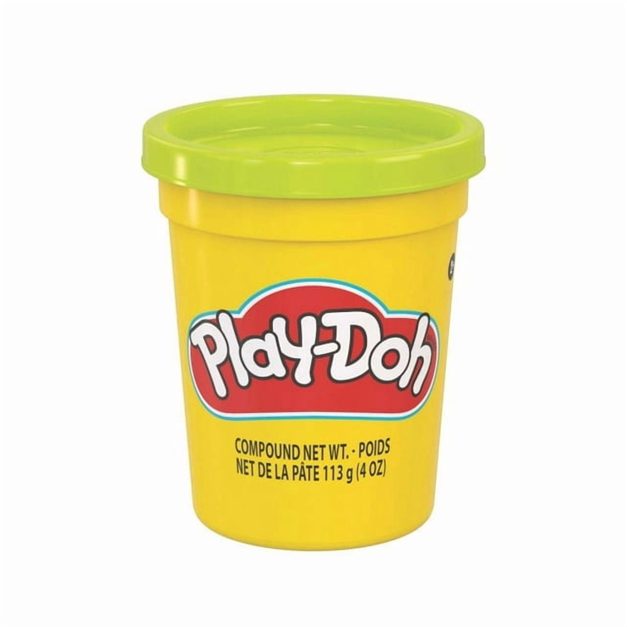 Play-Doh Pot Unique de 4 Onces de Pâte à Modeler Jaune Vif et Vert, 2 Ans et Plus