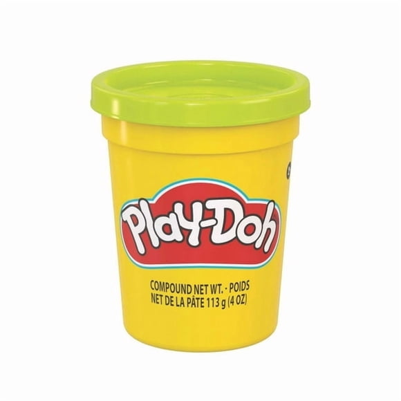 Play-Doh Pot Unique de 4 Onces de Pâte à Modeler Jaune Vif et Vert, 2 Ans et Plus